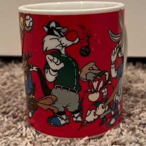 Vintage 1992 Looney Tunes Baseball Team Mug
